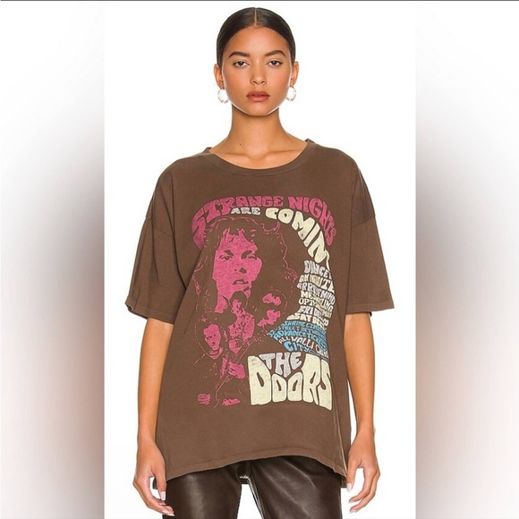 NEW DAYDREAMER REVOLVE THE DOORS STRANGE NIGHTS ARE COMING MARCH TEE XS - Picture 2 of 5